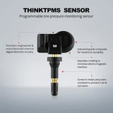 TPMS Sensor 315-433 MHz Tire Pressure Sensor - THINKTPMS S1 Rubber Stem ThinkCar