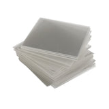 Delta Kits Curing Tabs – Mylar Reusable clear tabs for covering resin prior to curing with an UV Lamp