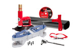 Equalizer Transformer™ Kit - Drill powered auto glass removal tool - Dual cutting
