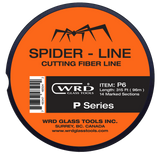 WRD Spider Line P6- 315 feet (96m) – 14 pre-marked lengths excellent cutting good tensile strength, Windshield fiber cutting line wire for WRD Orange Bat and WRD Spider - JAAGS
