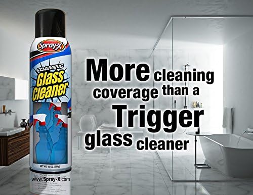 Bulk Pallet 19 Oz Fl Foaming Professional Glass Cleaner, Commercial window Glass cleaner, Windshield form cleaner. Autoglass cleaner after replacement USA made