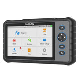 TOPDON ARTIDIAG800 provides OE-level diagnostics and code editing for Domestic, Euro, and Asian vehicles AutoVIN Technology