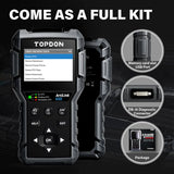 Topdon ARTILINK600 automotive computer scan tool LCD Color Screen ABS and SRS Active Tests