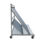 Groves HR-4860 Harp Rack Standard, Rack, glass management. High-density Polyethylene flooring