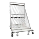 Groves HR-4860 Mini Harp Rack, glass management, easy and protected glass sliding.