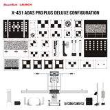 Launch Tech X-431 ADAS PRO Plus Forward Facing Deluxe Package. Professional high-precision ADAS calibration equipment PROPLSFF
