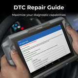 Topdon UltraDiag well-rounded diagnostic tool performing full OBD2 capabilities, Repair Data Library as key matching tool