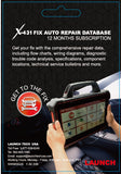 X-431 FIX Auto Software Launch Tech All Diagnostic Tools & Wiring Diagrams