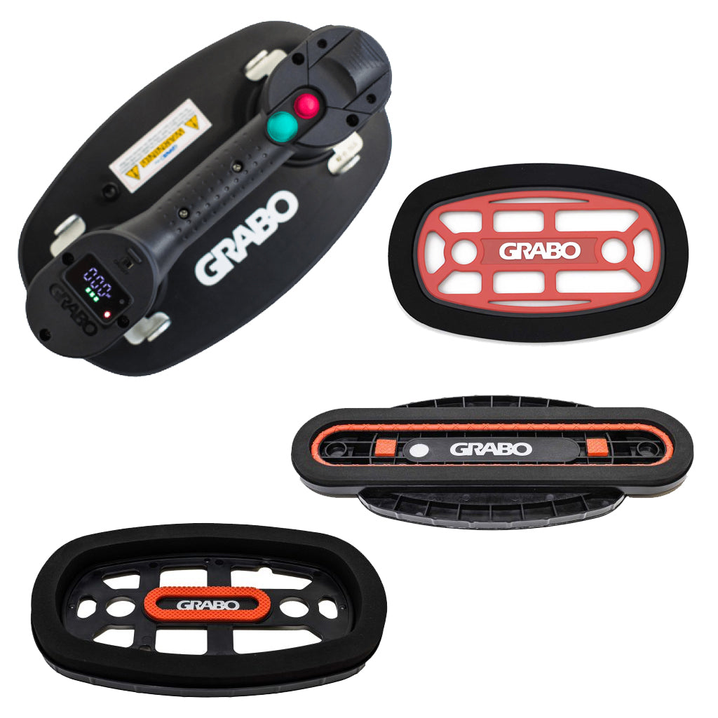 GRABO PROLIFTER 20 Robust Vacuum Pump foam rubber vacuum seal windshi