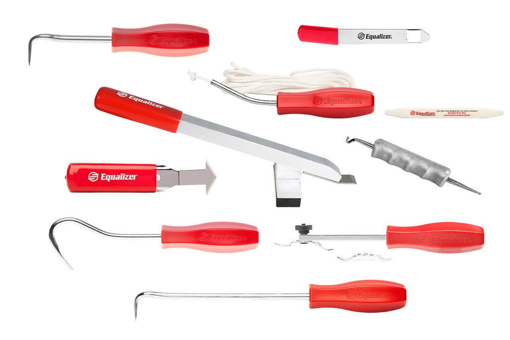 Equalizer Windshield removal CLASSIC TOOL KIT, A basic kit designed fo