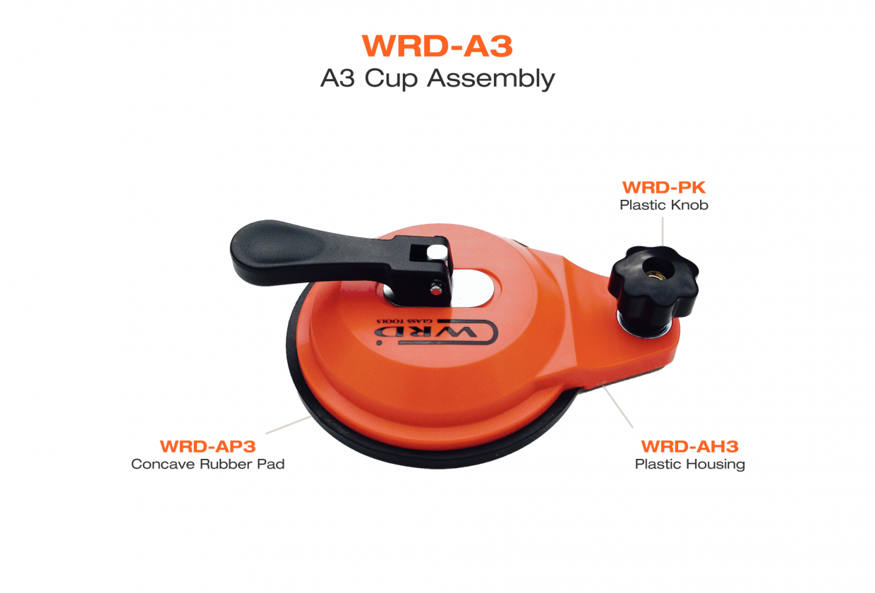 WRD A3 Assembly Anchor Cup With Concave Rub Pad - JAAGS