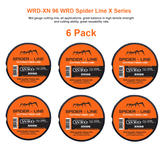 WRD XN96 Series 315 Ft Auto Glass Removal, Windshield Cut Out Fiber Line Orange BAT, PRO 6 Spider Kits, Windshield Removal Fiber LINE - 6 Pack - JAAGS