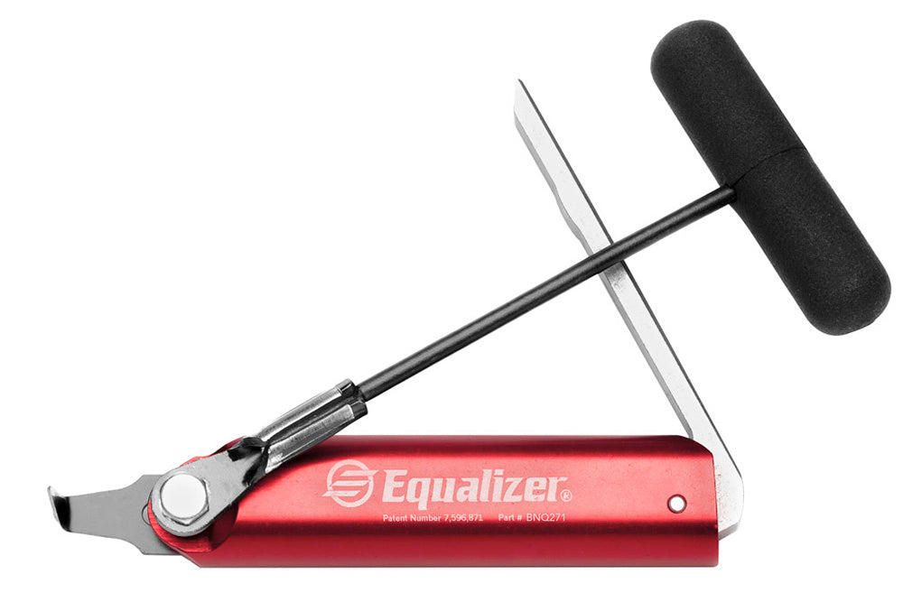 Equalizer® Quicknife™Fully adjustable cold knife with a unique lever design, Quick Blade Change - JAAGS