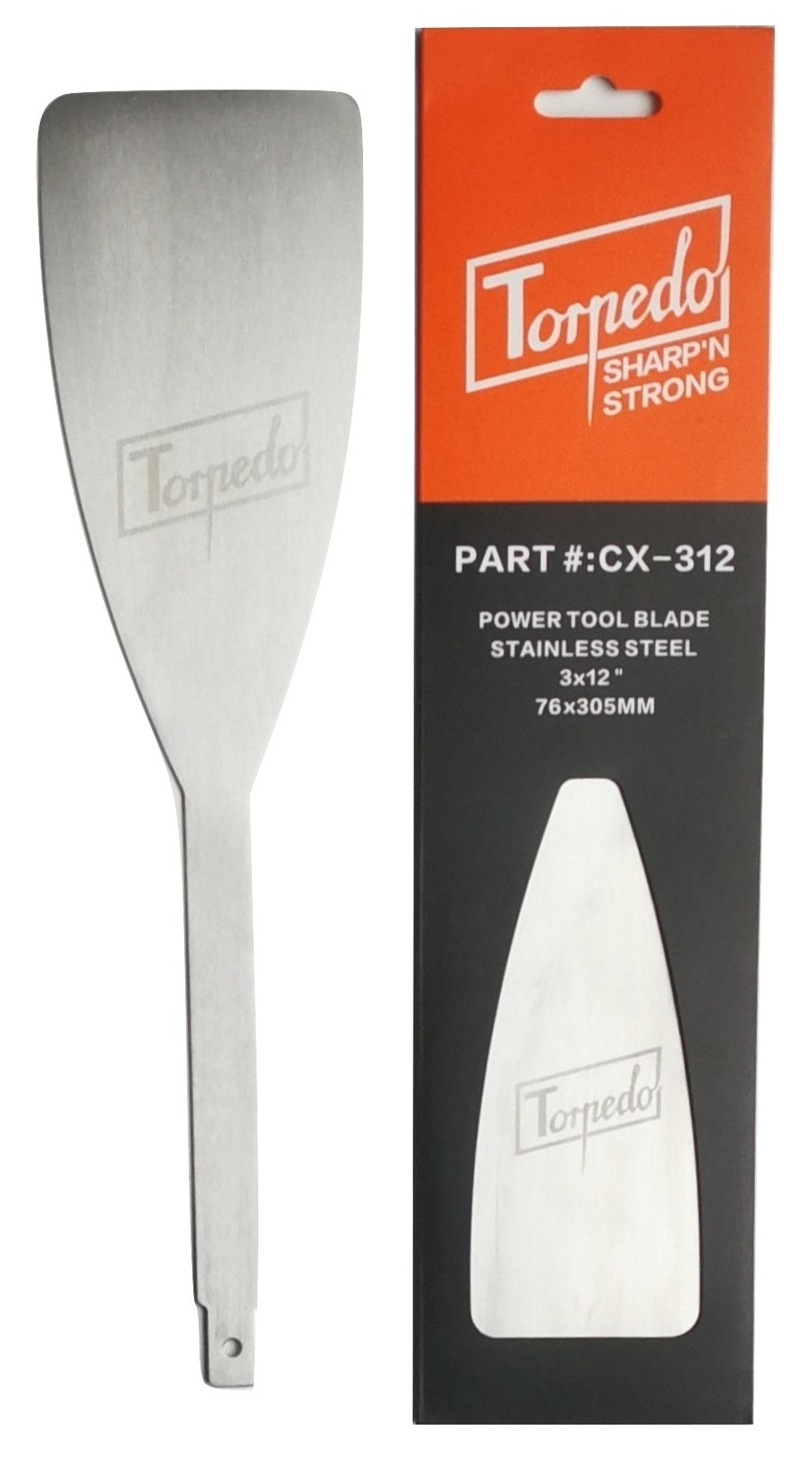 TORPEDO Windshield Express Removal Blade Autoglass Tool, 3 X 12 inch - JAAGS