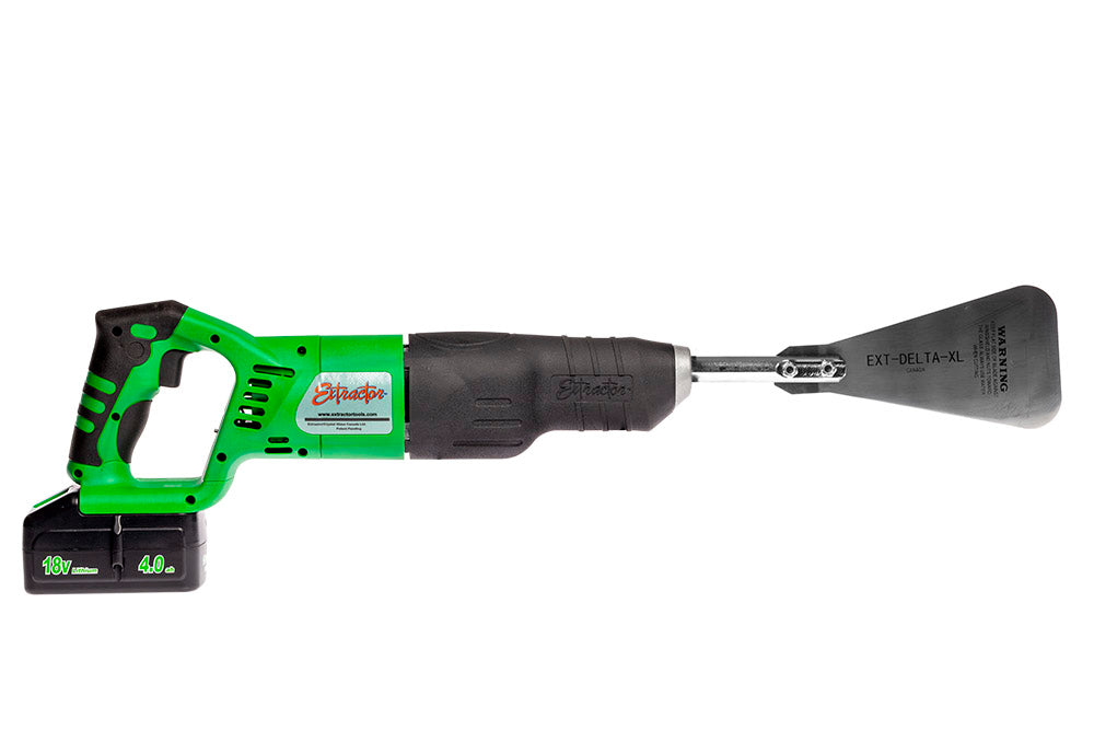 Equalizer Industries Extractor18 Convenience and Portability of a Cordless Tool - JAAGS