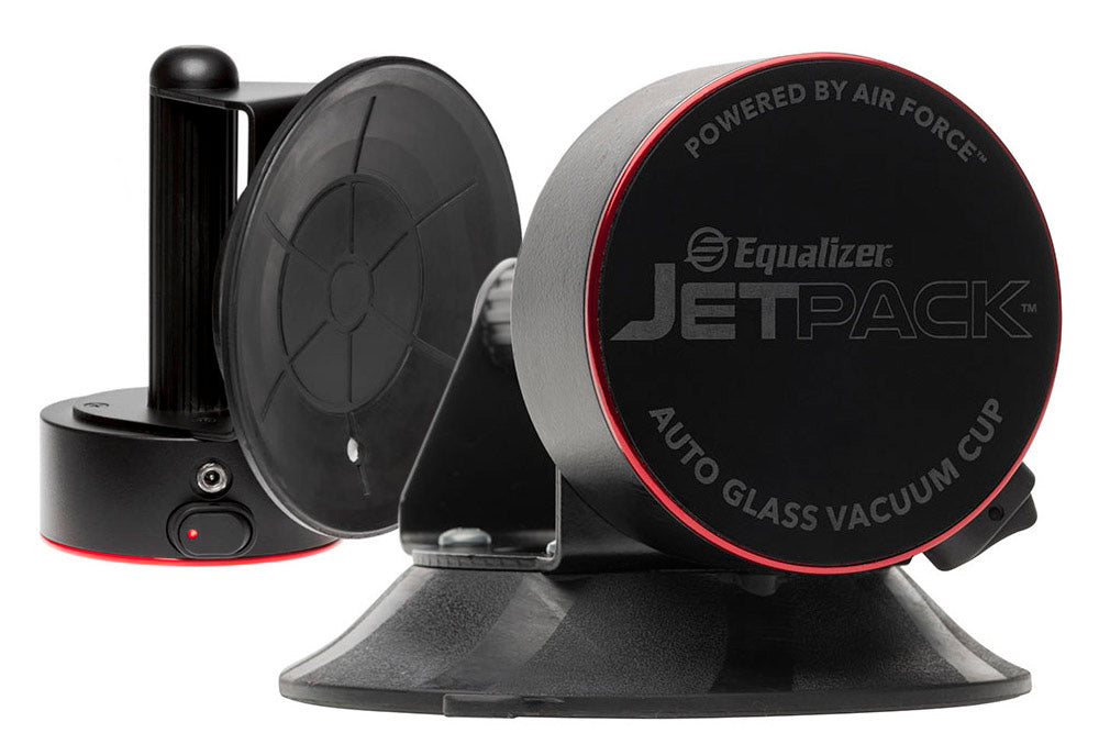 Equalizer JetPacks Pair Auto glass vacuum cup powered by air force JP140 - JAAGS