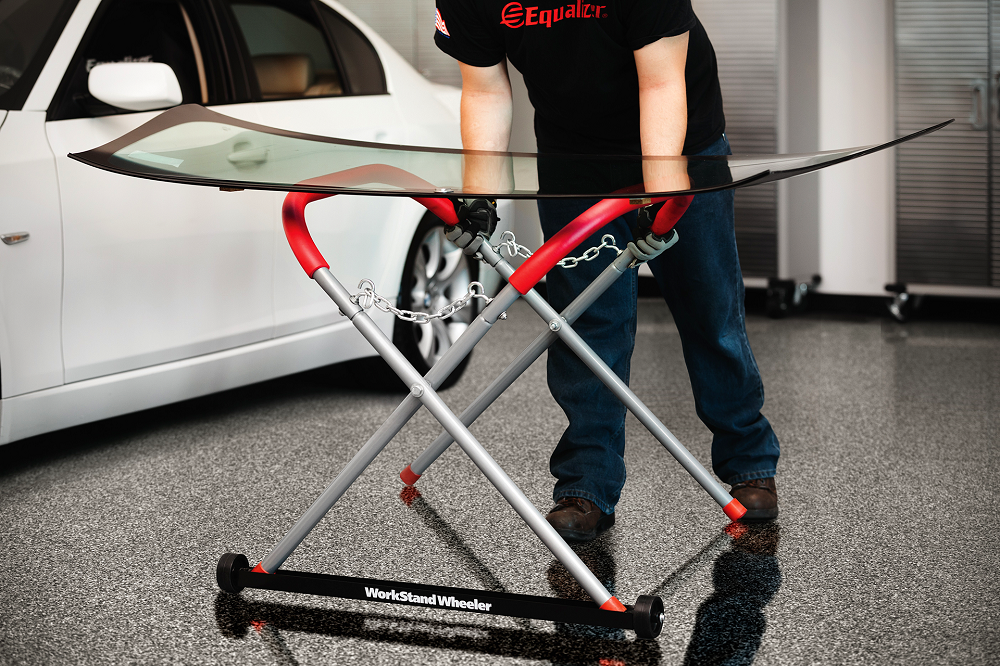 Equalizer® Work Stand Wheeler, windshield  - WSW208 - JAAGS