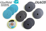 GlasWeld Large Surface/Graffiti Removal Bundle includes the backer pad and disks