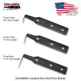 5000-M UltraWiz UltraThin windshield cutting blade. Cold knife blade Made in USA - JAAGS