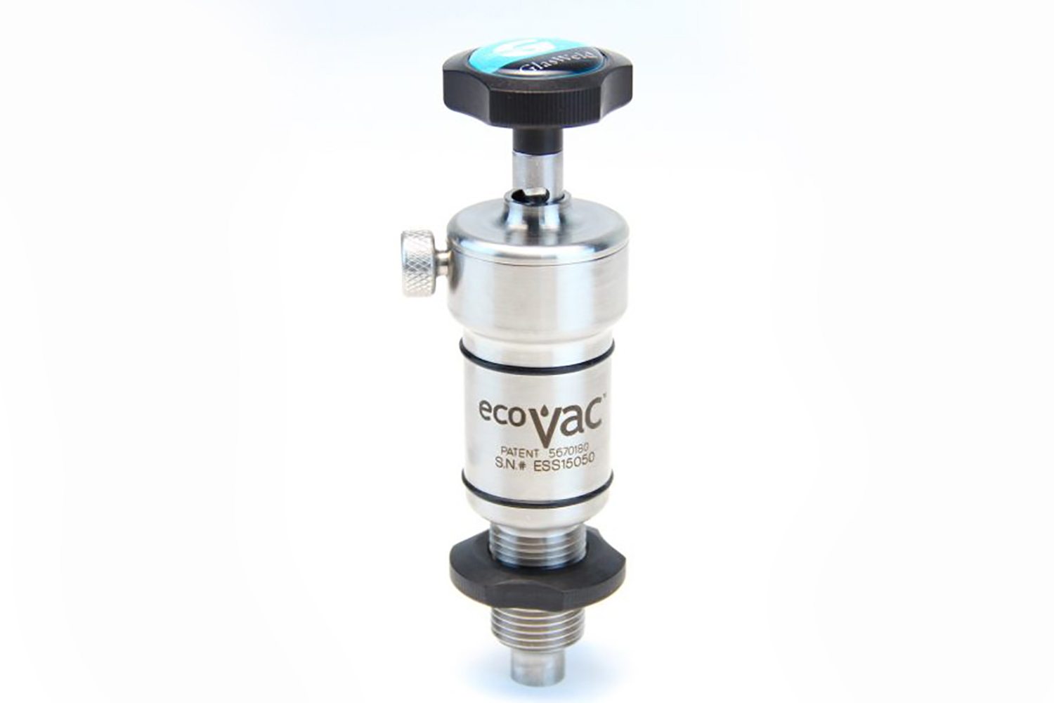 GlasWeld Injector Assembly ProVac Zoom™ Injector Assembly and ecoVac Injector Assembly in stainless steel windshield repair tool - JAAGS
