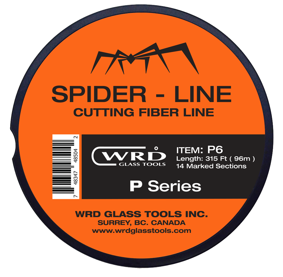 WRD Spider Line P6- 315 feet (96m) – 14 pre-marked lengths excellent cutting good tensile strength, Windshield fiber cutting line wire for WRD Orange Bat and WRD Spider - JAAGS